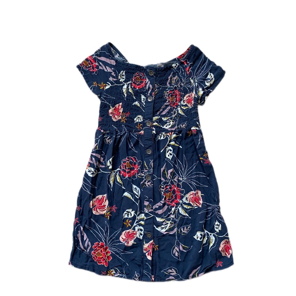 Girls Floral Roxy Dress Size 8 Aloha Print